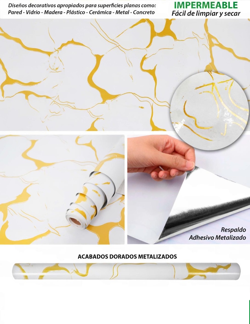 Papel adhesivo brillante VAK-18681